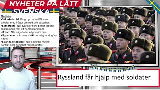 Lyssna på Nyheter på lätt svenska [upl. by Ragouzis50]