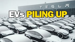 Electric Cars Piling Up on Dealer Lots in 2024 [upl. by Lewse]