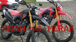 NEW CRF 150 L  HITAM Dan MERAH ‼️ PILIH MANA [upl. by Etezzil188]