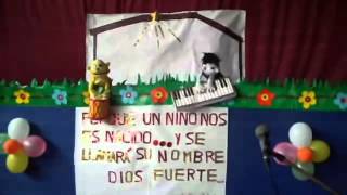 Musicales con titeres  Mansión Gloriosa Cristo te Cambiará somos niños felices [upl. by Yrakcaz417]