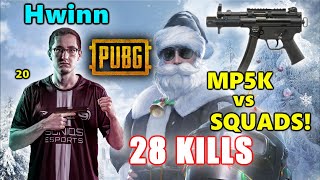 Soniqs Hwinn amp Drassel  28 KILLS  MP5K vs SQUADS  PUBG [upl. by Zadoc72]