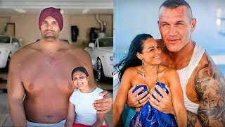 WWE Wrestlers Who Date Women Half Their Size [upl. by Valda]