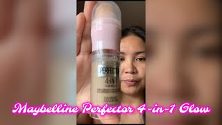 How I use Maybellines Perfector 4in1 Glow Makeup [upl. by Flinn]