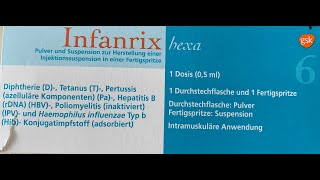 Infanrix Hexa Beipackzettel [upl. by Viquelia]