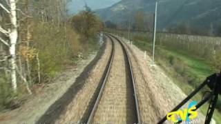 la ferrovia della val venosta dalla cabina di guidampg [upl. by Margy]