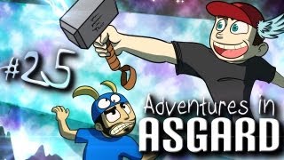 Adventures in Asgard w Nova amp Kootra  Ep 25 quotStealing a Housequot Minecraft [upl. by Airdnek]