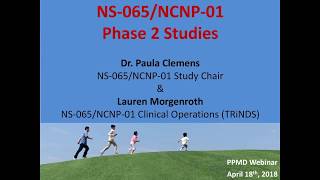 Webinar NS Pharmas Exon 53 Skipping Program Update  April 2018 [upl. by Nauq]