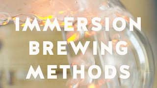 Blue Bottle Coffee Concepts What Are Immersion Brewing Methods [upl. by Leis]