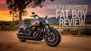 HarleyDavidson Fat Boy Review The Ultimate Cruiser Experience HarleyDavidson FatBoy HarleyLife [upl. by Collete]