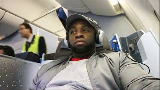 KLM BUSINESS CLASS REVIEW FROM LONDONUK TO ACCRA GHANA [upl. by Artenek]