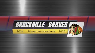 Brockville Braves  2024  25 Roster [upl. by Anihsit]