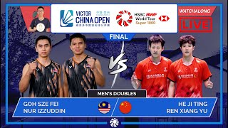 GOH SFIZZUDDIN 🇲🇾 vs HE JTREN XY 🇨🇳 LIVE China Open 24 中国公开赛 SFs  Darence Chan Watchalong [upl. by Ahtera]