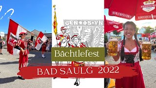 Bächtlefest Bad Saulgau 2022 badsaulgau Bächtlefest [upl. by Mcgray148]