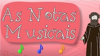 GUGUDADA  As Notas Musicais animação infantil [upl. by Minni330]