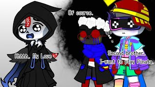 EP9  Material Girl Meme  Undertale AU  Afterdeath amp InkerrorFreshKid  GachaClubGacha Nox [upl. by Norred]