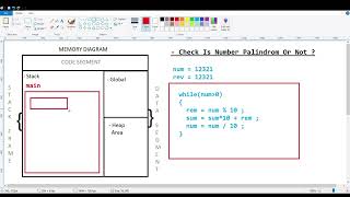 Java Program palindrome Number  Palindrome number Program In Java [upl. by Alleuqram105]