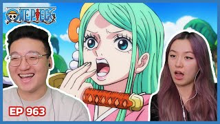 WE FINALLY MEET AMATSUKI TOKI  One Piece Episode 963 Couples Reaction amp Discussion [upl. by Heer]