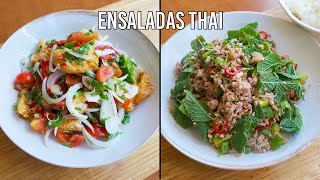 Dos ensaladas tailandesas 100 auténticas [upl. by Roche]