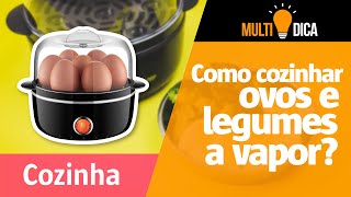 Como cozinhar ovos a vapor para fazer refeições práticas [upl. by Yrtnahc]