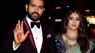 UNCUT VIDEO  Rohit Sharma and Ritika Sajdeh Wedding Reception Full HD [upl. by Danziger19]