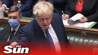 Covid19 UK Boris Johnson says ‘Plan B’ will remain for at least three weeks [upl. by Macpherson]