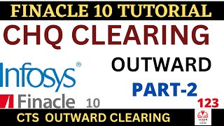 FINACLE 10 Tutorial  Clearing overview  Finacle10  Part2 [upl. by Enelehcim]