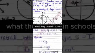 Polarization Experimental Vs Notes What they teach in schools Vs Some random YouTube person [upl. by Annayehc]