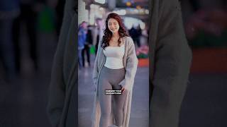 CHINA GIRL STREET FASHION  shortsfeed fashiontrends china streetfashion shortvideo [upl. by Trofmoc452]