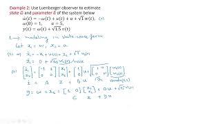 63Luenberger observer and Kalman filter [upl. by Yeffej]