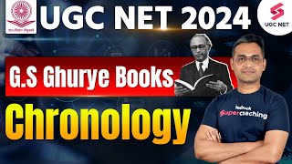 UGC NET Sociology  GS Ghurye Books Chronology  GS Ghurye Caste System in India  Manoj Sir jrf [upl. by Kudva]