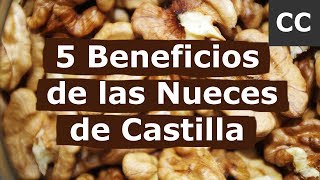 5 Beneficios de las Nueces de Castilla  Ciencia de la Comida [upl. by Sells]