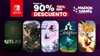 90 OFF en JUEGAZOS para tu Nintendo Switch [upl. by Ravilob]