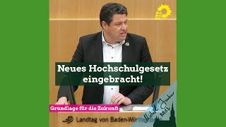 Neues Hochschulgesetz eingebracht Grundlage für die Zukunft [upl. by Irrehs]