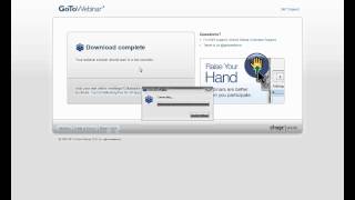 GoToWebinar Video Tutorial [upl. by Lonne]