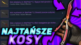 TOP 5 NAJTAŃSZE NOŻE CSGO 2020 [upl. by Boycie354]