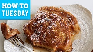 How to Make French Toast  Food Network [upl. by Wehttan]