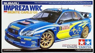 Subaru Impreza WRC Monte Carlo 2005 Solberg Tamiya 124 Full Video Build [upl. by Akeihsal]