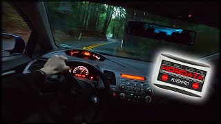 RIPPING VTEC IN THE FD2 CIVIC POV HONDATA TUNED [upl. by Solracsiul]