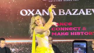 Oxana Bazaeva  Megance at Cleopatra Festival Egypt [upl. by Etsirhc584]