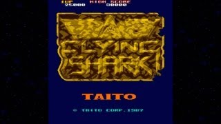 Flying Shark Area 12 1987 Taito Mame Retro Arcade Games [upl. by Yoj]