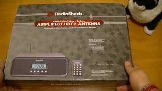 RadioShack Amplified HDTV Antenna [upl. by Essie]