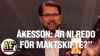 Åkessons tal på SDs valvaka ”Är ni redo för maktskifte” [upl. by Aline175]