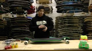 2011 Landyachtz Evo Longboard Review [upl. by Jonme]