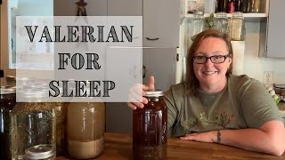 Valerian Root Tincture  Promoting CALM and SLEEP [upl. by Kamerman]