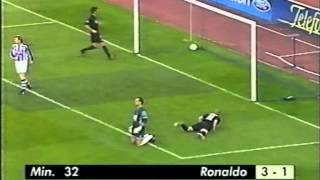 20022003 Real Sociedad 4  Real Madrid 2 [upl. by Htidra]