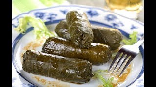 Best Stuffed Grape Leaves Recipe 1  Easy Dolma Recipe  Dolmades Recipe  Sarma  Beef or Lamd [upl. by Nilloc]