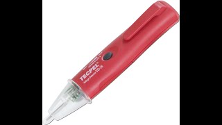 TECPEL Non contact Voltage tester AC Voltage detector electric tester with LED light [upl. by Eille]