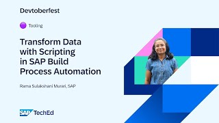 🟣 Transform Data with JavaScript in SAP Build Process Automation [upl. by Yelra550]