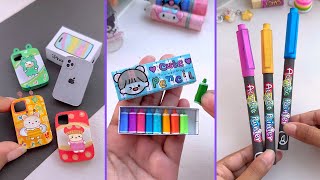 DIY Miniature Crafts Idea  Easy Craft Ideas  school hacks  mini craft  how to make  paper craft [upl. by Wawro]