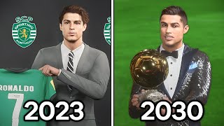 Je rejoue la carrière de CRISTIANO RONALDO sur FC 24 [upl. by Ethelind]